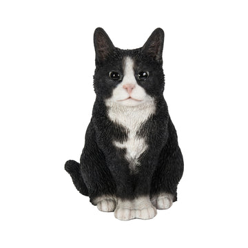 Black and White Cat Sitting – Small PetPal Collection Ornament