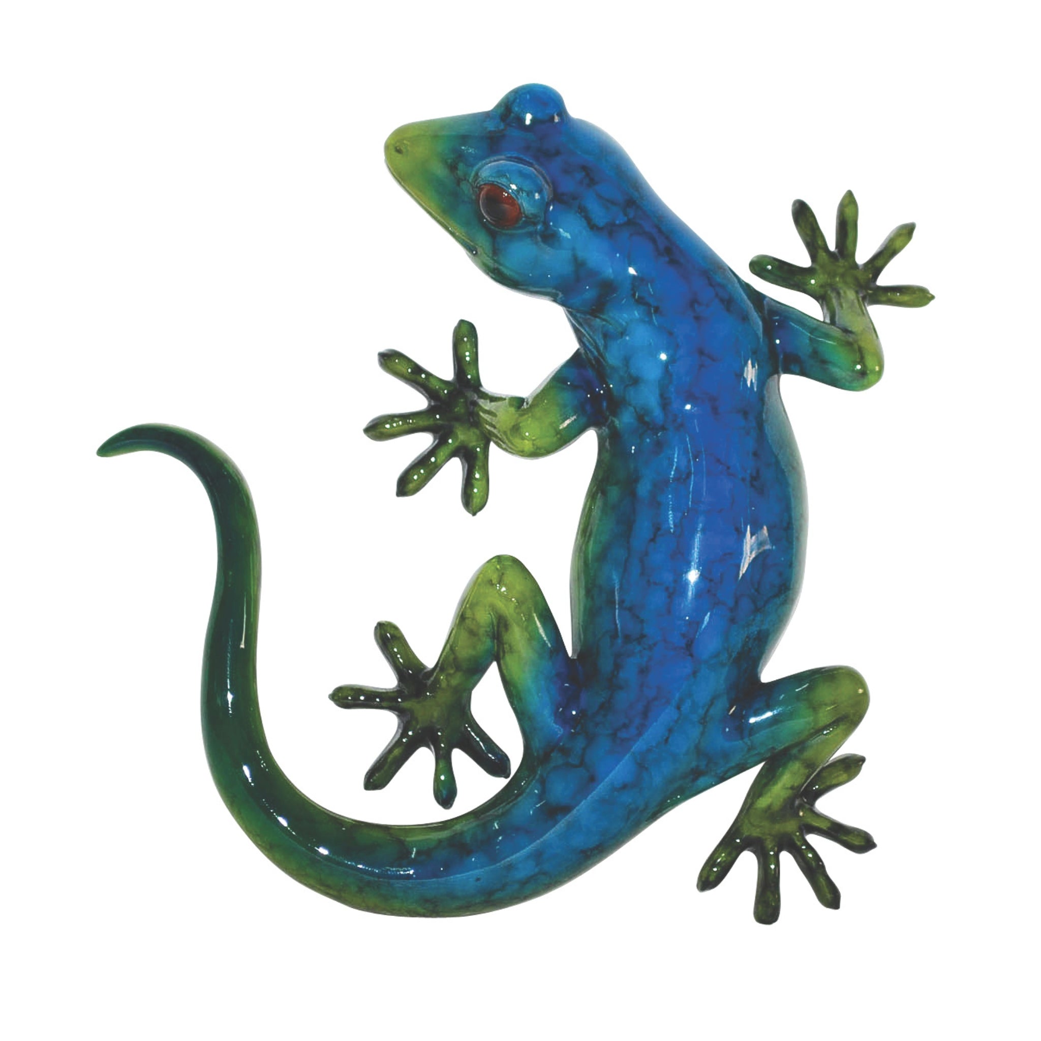Glossy Gecko Garden Ornament